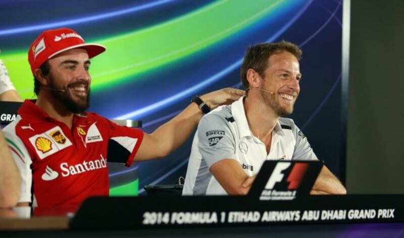 Alonso and Button