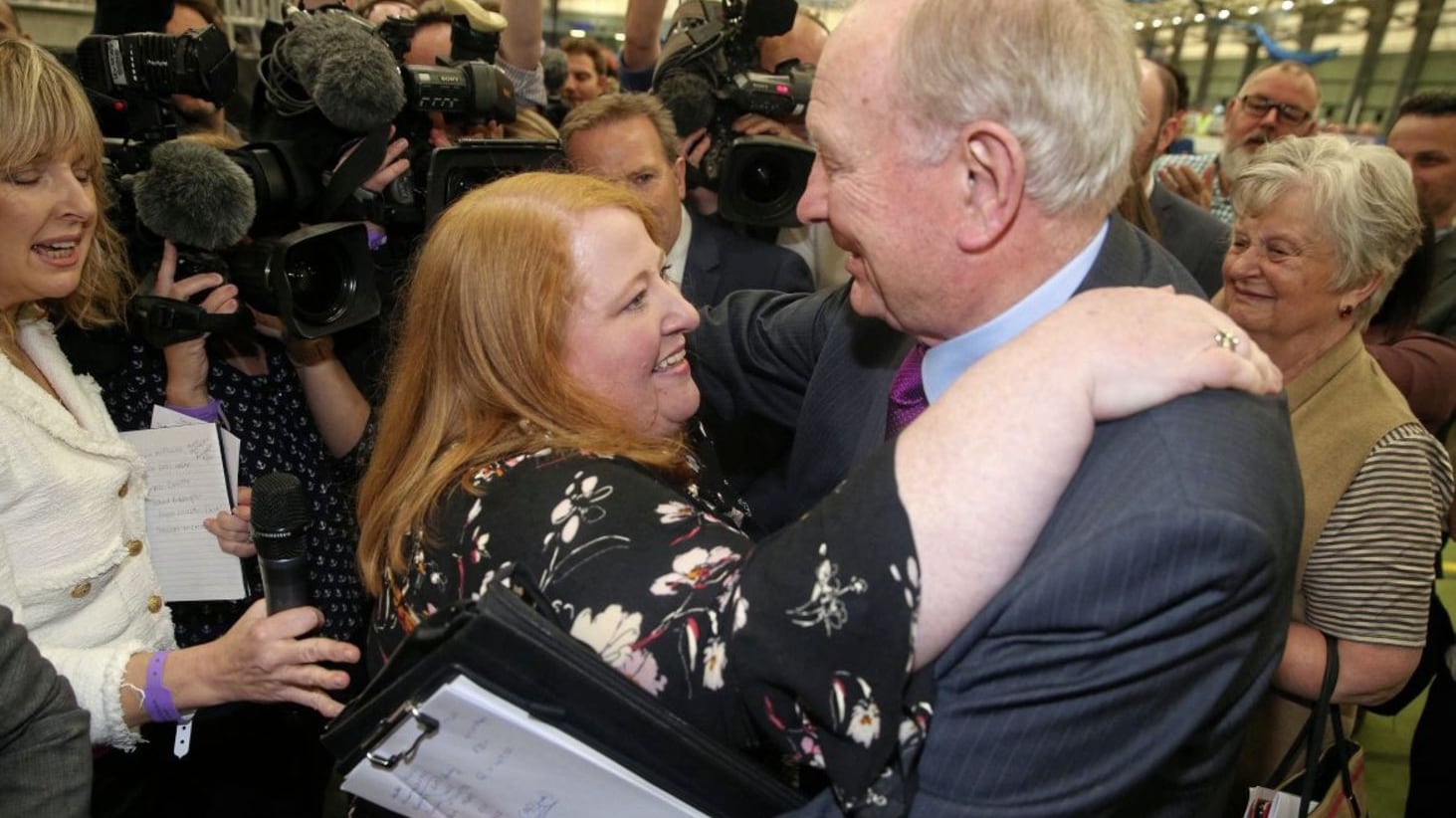A surge in support for Alliance secured Naomi Long a seat in the European Parliament. Picture by Mal McCann 