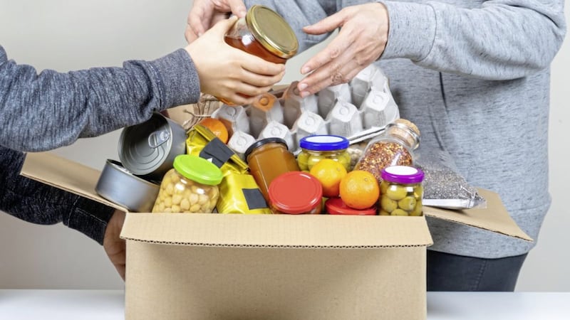 Increasing demand for food banks are another sign of the financial pressures being felt across society. 