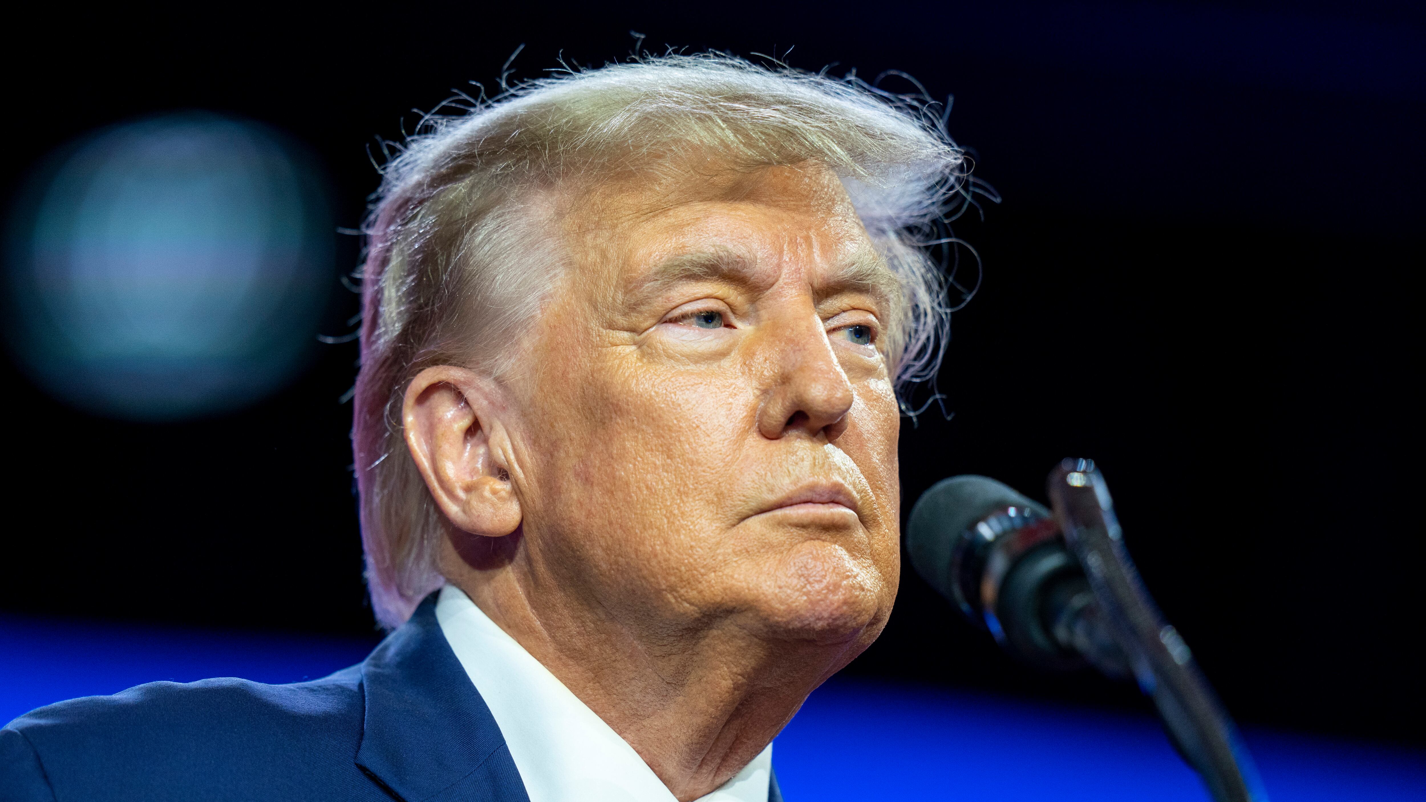 Former president Donald Trump can face trial on charges that he plotted to overturn the results of the 2020 election, the US appeals court said (Alex Brandon/AP)