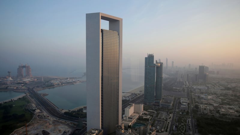 The headquarters of the Abu Dhabi National Oil Co in Abu Dhabi, United Arab Emirates (Kamran Jebreili/AP/PA)