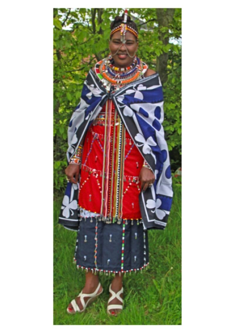 Maasai woman, Lilian Seenoi Barr.