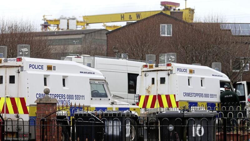 A major police operation last week at various properties in east Belfast 