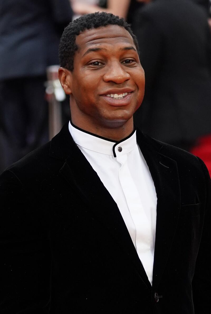 Jonathan Majors at the world premiere of No Time To Die in 2021