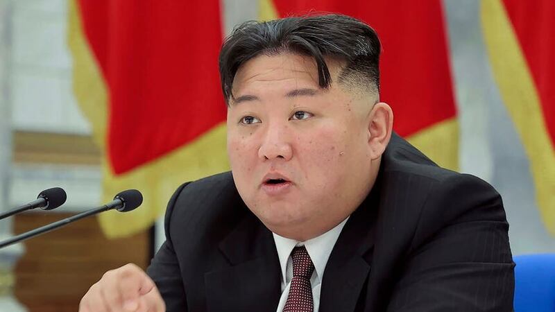 North Korean leader Kim Jong Un (Korean Central News Agency/Korea News Service via AP/PA)