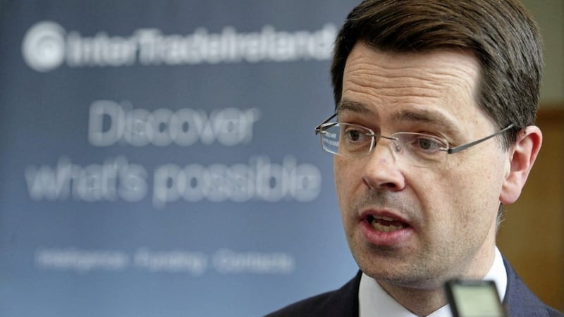 James Brokenshire visits the Newry offices of InterTradeIreland on the day Article 50 was triggered. Picture by Mal McCann 