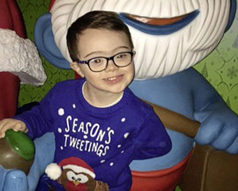 Five-year-old Odhran Varney passed away on Christmas Day  