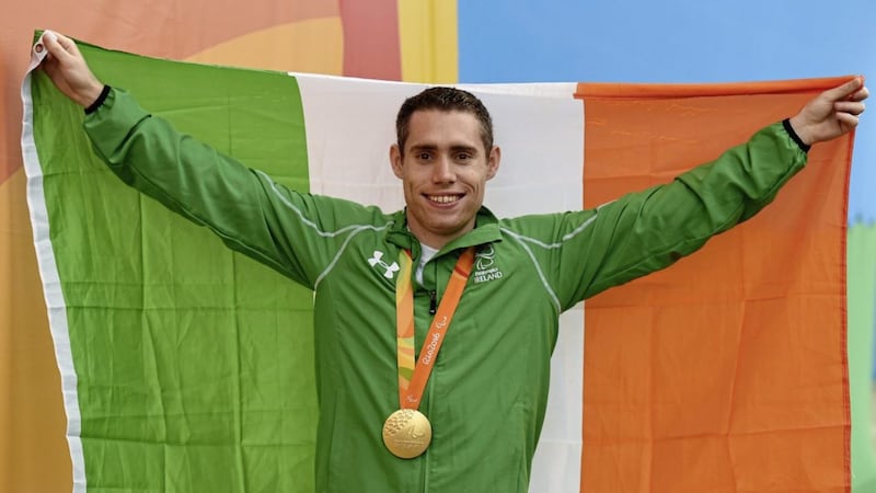 Jason Smyth continues his preparation for next month&#39;s IPC World Championships in London with an appearance at the Mary Peters Track on Saturday 