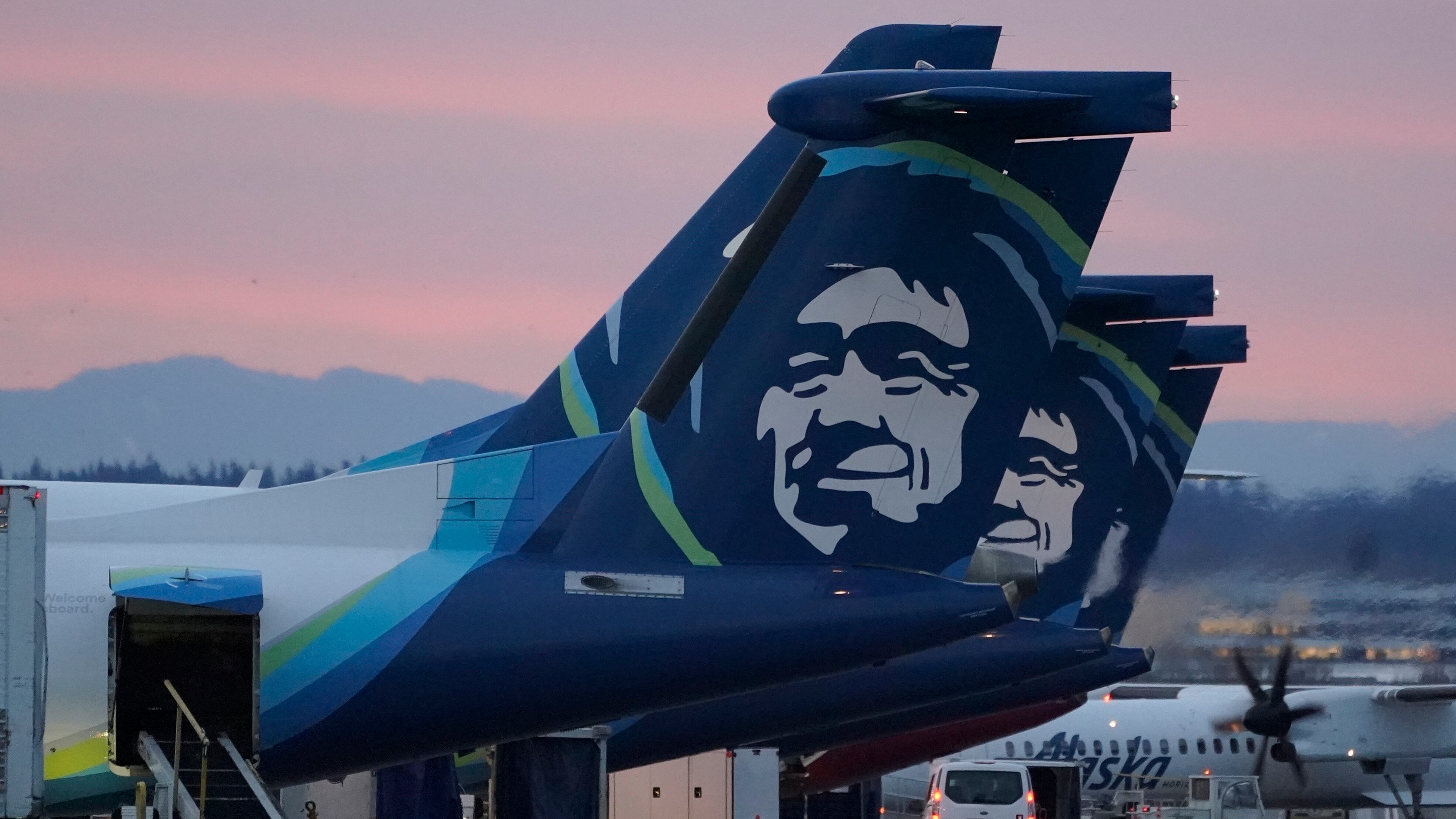Alaska Airlines planes (AP Photo/Ted S. Warren, File)