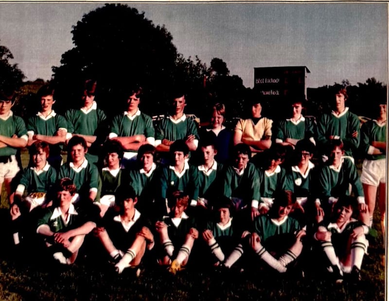 Newbridge's U14 championship winning team from 1979. They have won just one 'A'  grade underage title since then, at the same age in 2007.