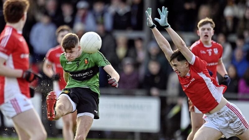 Holy Trinity got past Tyrone neighbours St Patrick&#39;s, Dungannon in the semi-final and now face another Tyrone school, Omagh CBS, in the Danske Bank MacRory Cup final 