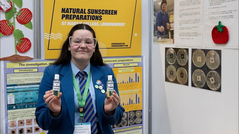 Kaycee Deery was named UK Young Scientist of the Year