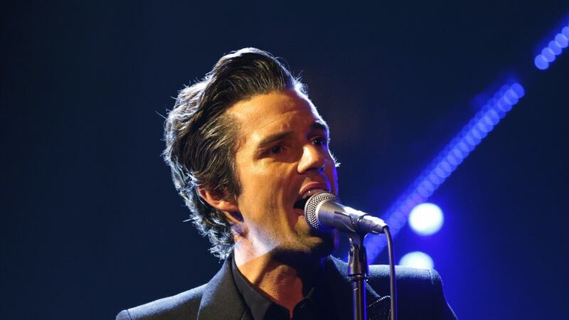 Brandon Flowers has talked about The Killers gig where a Russian fan was invited onto stage (Yui Mok/PA)