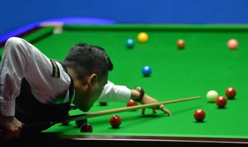 Snooker player Marco Fu