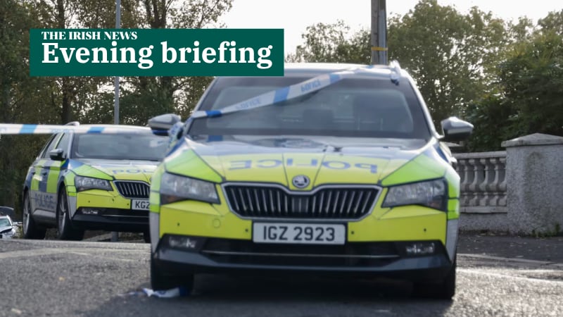 The scene of the serious road traffic accident in Aghagallon, Co Antrim