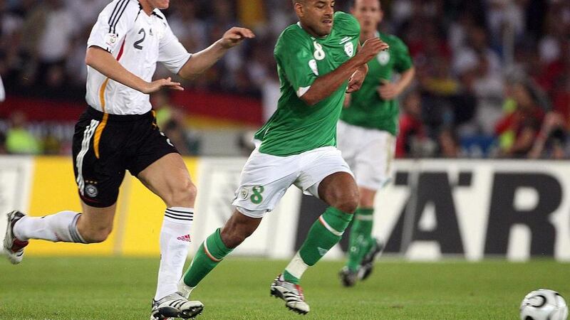 Steven Reid during his playing days for Ireland. The 34-year-old announced his retirement on Monday 