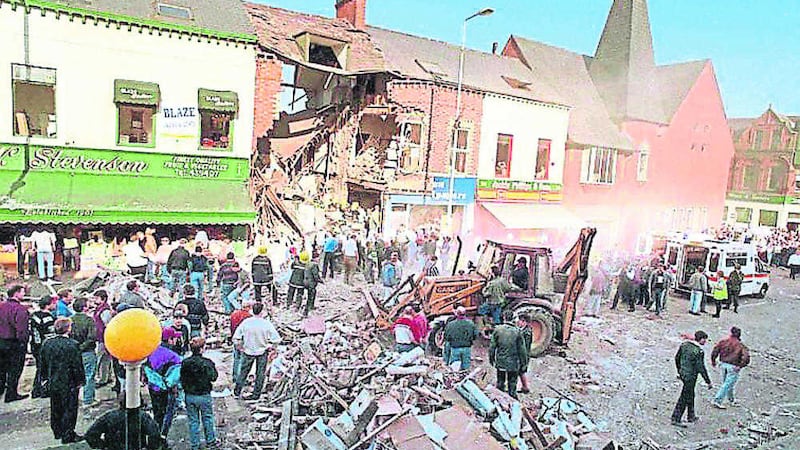 The Shankill bombing. The Wave Trauma Centre represents, among others, victims of an IRA attack at a fishmonger's on Belfast's Shankill Road