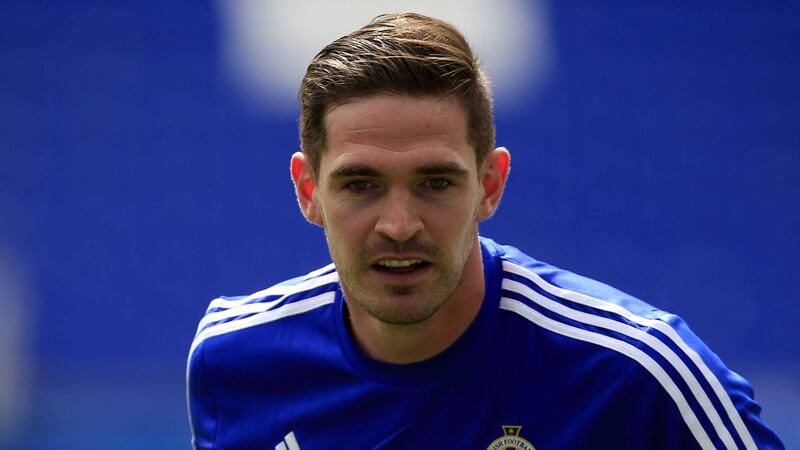 Kyle Lafferty doesn't think Michael O'Neill should change the team for the game against Germany&nbsp;