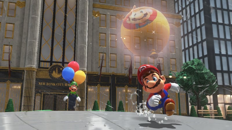 Balloon World is a new mini-game for Mario to take part in.