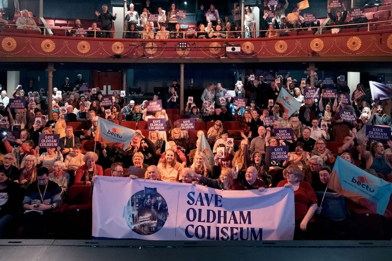 Oldham Coliseum faces closure