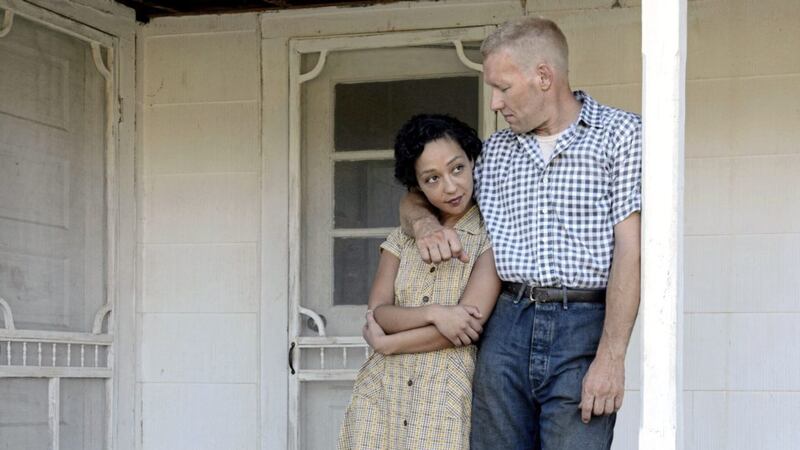Ruth Negga with Joel Edgerton in Loving, in a role for which she has been nominated for a Bafta and an Oscar 