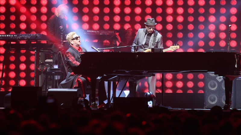 Elton John at the SSE Arena, Belfast. Picture: Matt Bohill&nbsp;