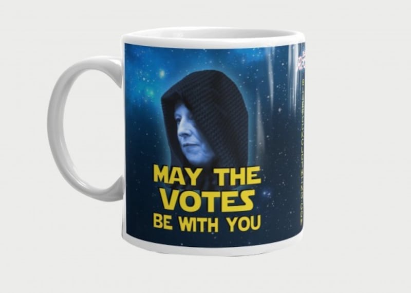 May the Force mug.
