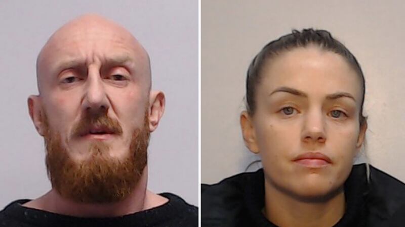 Michael Hillier and Rachel Fulstow have been jailed for the murder of Liam Smith (GMP/PA)