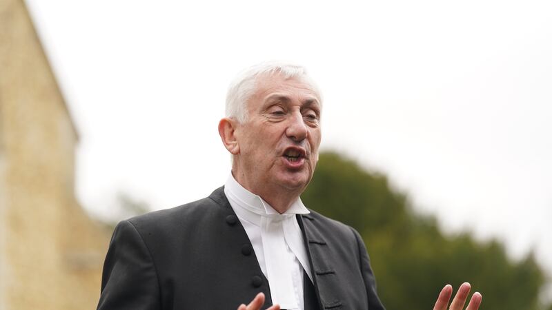 Commons Speaker Sir Lindsay Hoyle has challenged a transport minister over the planned ticket office closures, insisting he is not being told the truth by train operators (PA)