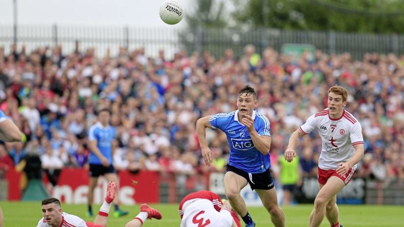 Dublin&#39;s ability to get well ahead on the scoreboard and leave opponents trailing in their wake gives them every right to play &#39;keep ball&#39; whenever they want. Pic Philip Walsh 
