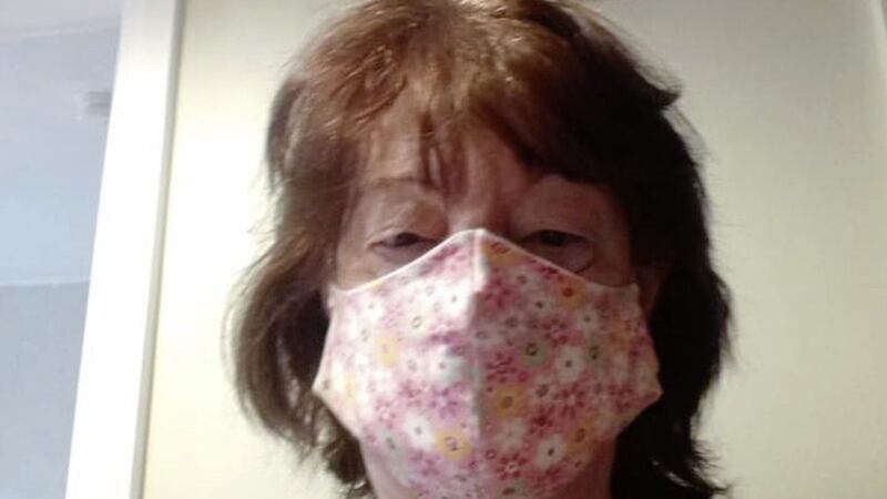 Rita Longlands has been giving the masks to `the most needy in our community&#39; 