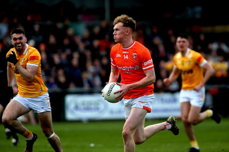 Conor Turbitt has been in fine form for Armagh during this year's Championship