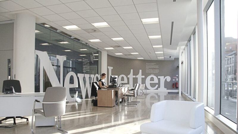 The Belfast offices of daily newspaper the News Letter 