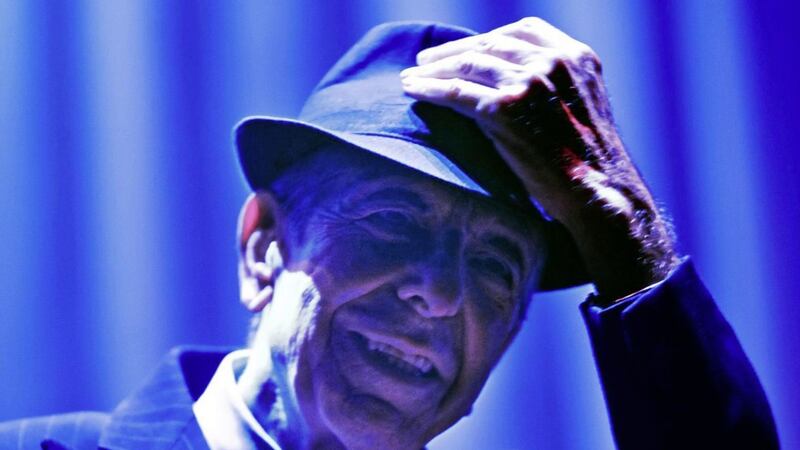 Leonard Cohen, seen here at The Odyssey Arena Belfast in 2009, bowed out in November for the last time Picture: Cliff Donaldson 