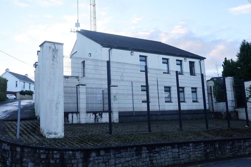 The former PSNI station in Cushendall Co Antrim. PIcture Mal McCann.