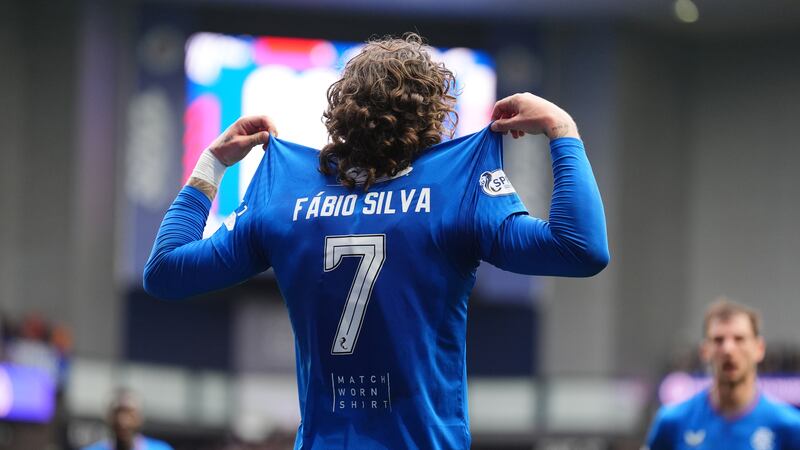 Fabio Silva celebrates scoring the equaliser