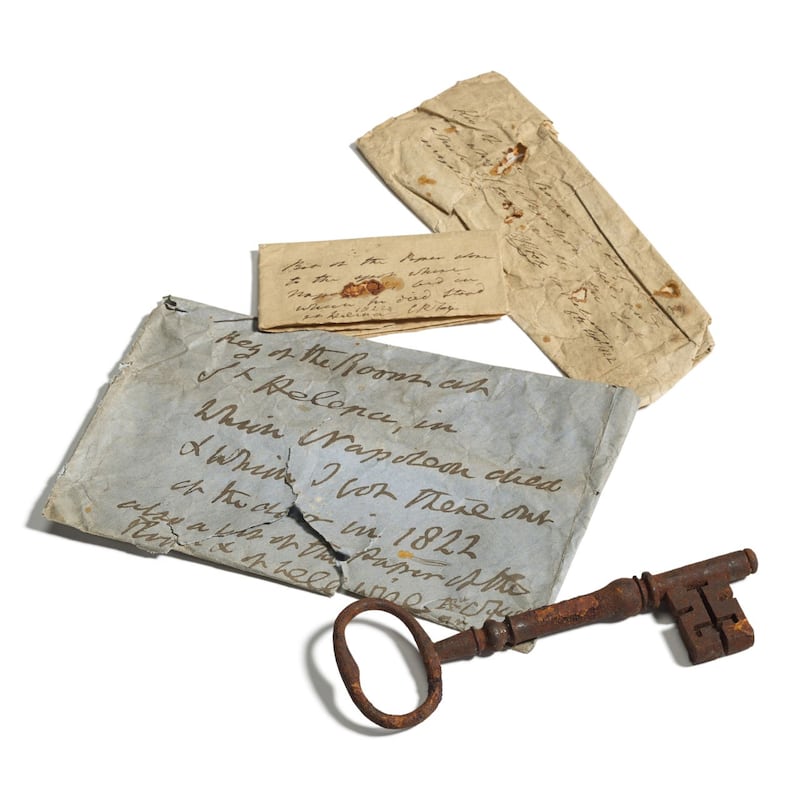 Napoleon key auction