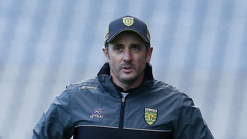 Mickey McCann and his Donegal side are planning for a Division 2B final with Meath this weekend