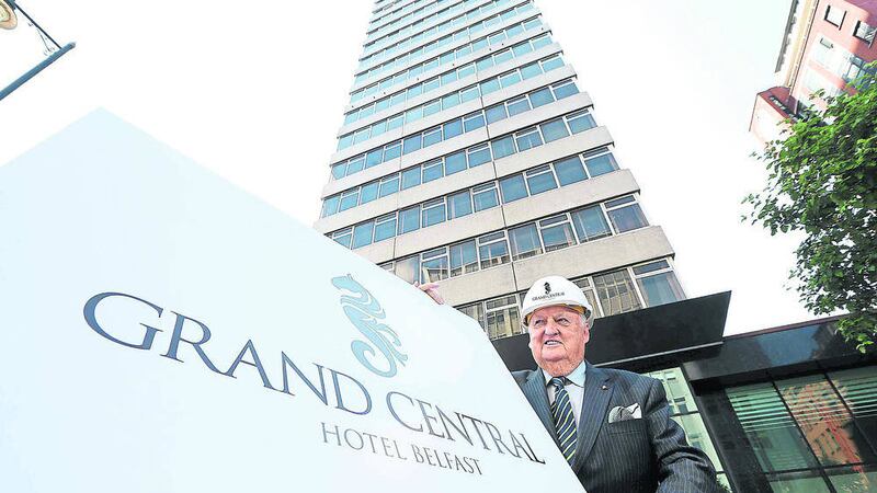 Last month Sir William Hastings unveiled plans for the new Belfast Grand Central Hotel, which should open by 2017