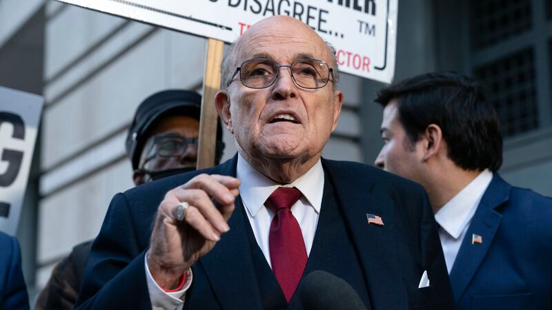 Former Mayor of New York Rudy Giuliani (Jose Luis Magana/AP