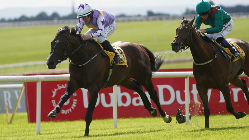 Bold Discovery won the Celebration Stakes at the Curragh and can back up that victory in the Group Three Meld Stakes at Leopardstown on Thursday. Picture by PAning