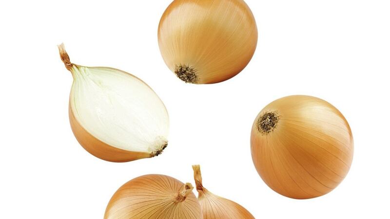 Onions are rich in quercetin, which can help reduce allergy symptoms 