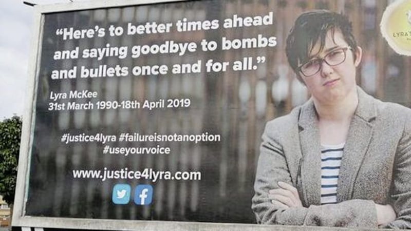 The McKee family have also placed a number of billboards around Derry as part of the Justice4Lyra campaign. 