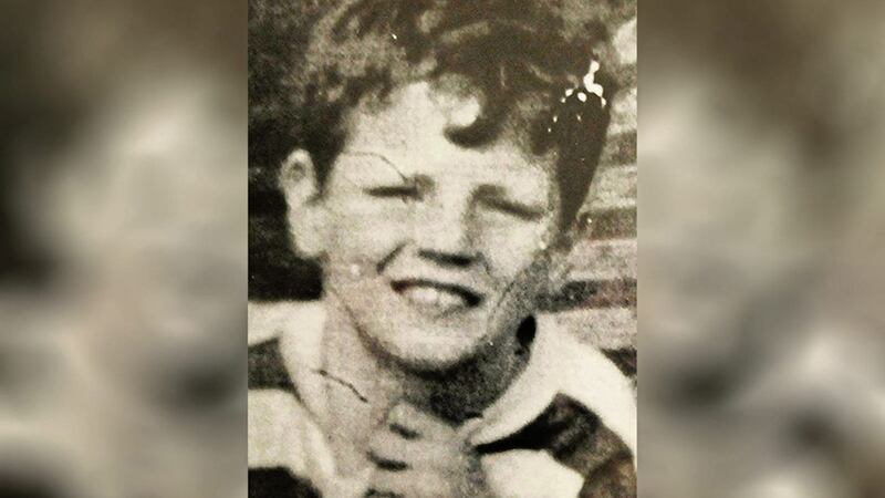  11 year old Francis Rowntree who was shot by a rubber bullet in April 1972. Picture by Mark Marlow 