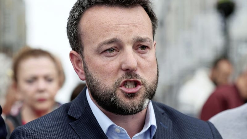 SDLP leader Colum Eastwood said he would not attend functions at the White House during Donald Trump&#39;s presidency. Picture by Brian Lawless/PA Wire 