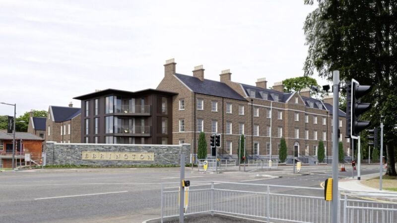 A total of 61 one and two-bedroom apartments could be built as part of the refurbishment of the former Ebrington barracks in Derry 