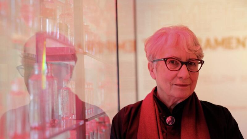 Professor Uta Frith at the Bethlem Museum of the Mind. Picture by Annie Mackinder/BBC 