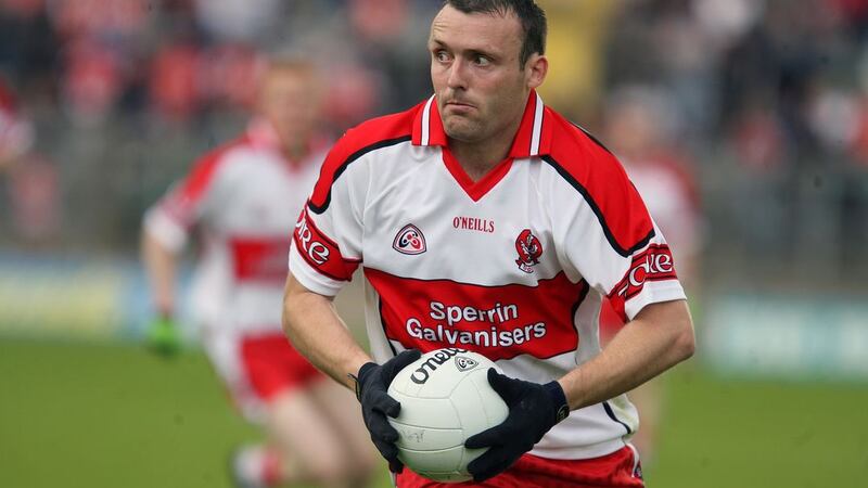 <span style="font-family: Arial, sans-serif; ">Paddy Bradley gave an exhibition of point taking against the Dubs on August 11 2008, with the Glenullin man firing over five from play. It was not enough, however, to prevent Derry from slipping to a three point defeat. Dublin would go on to lose narrowly to eventual All-Ireland winners Kerry in the semi-final.</span>&nbsp;
