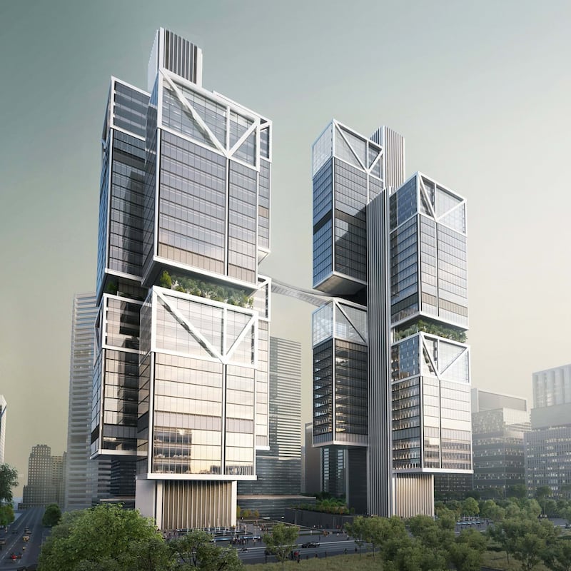 New headquarters for DJI in Shenzhen, China (Foster + Partners)