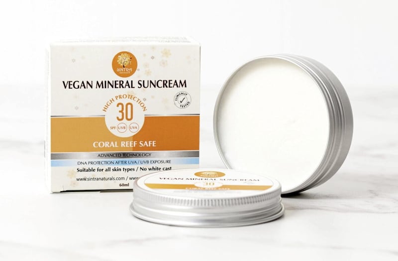 Sintra Naturals Vegan Mineral Suncream SPF30, &pound;18.99, available from Sintra Naturals